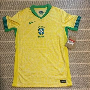 NWT Kids Brazil Soccer Jersey